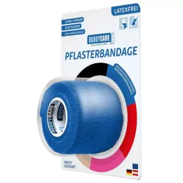 PFLASTERBANDAGE lateks -vaba BUDDYCARE MED sinine, 1 tk