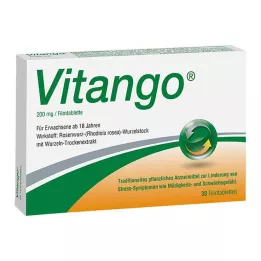 VITANGO Õhukese polümeerikattega tabletid, 30 tk