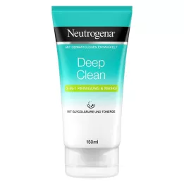 Neutrogena Deep Clean 2-in-1 puhastus ja mask, 150 ml
