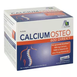CALCIUM OSTEO 600 Direct Portion Sticks, 120 tk