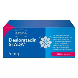 DESLORATADIN STADA 5 mg õhukese polümeerikattega tabletid, 100 tk