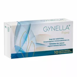 GYNELLA Flora vaginaalsed ravimküünlad, 10 tk