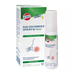 EMSER Kurguvalu lastele mõeldud sprei, 30 ml