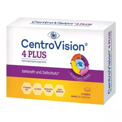 CENTROVISION 4 PLUS tabletti, 60 tk CENTROVISION 4 PLUS tabletti, 60 tk