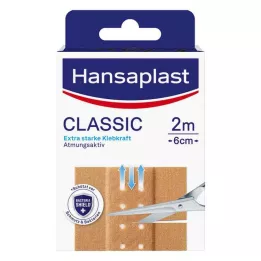 HANSAPLAST Klassikaline krohv 6 cmx2 m, 1 tk