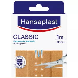 HANSAPLAST Klassikaline krohv 8cm x1 m, 1 tk