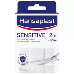HANSAPLAST Tundlik kips hüpoallergeenne 6 cm x 2 m, 1 tk