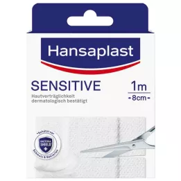 HANSAPLAST Tundlik kips hüpoallergeenne 8 cm x 1 m, 1 tk