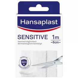 HANSAPLAST Tundlik kips hüpoallergeenne 6 cm x 1 m, 1 tk