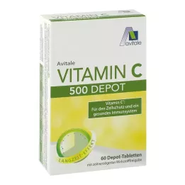 VITAMIN C 500 mg depootabletid, 60 tk