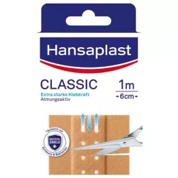 HANSAPLAST Klassikaline krohv 6 cmx1 m, 1 tk