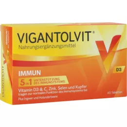 VIGANTOLVIT immuunkilega kaetud tabletid, 60 tk