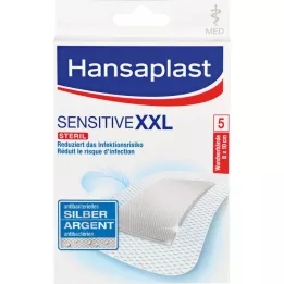 Hansaplast Tundlik haavaplaadi antibakteriaalne 8x10 cm, 5 tk