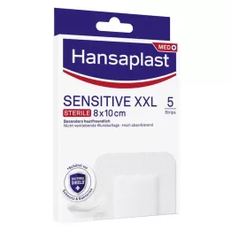 Hansaplast Tundlike haavade kaste steriilne 8 x 10 cm, 5 tk