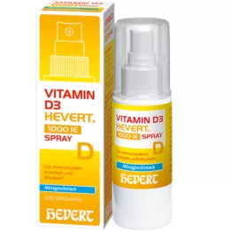 VITAMIN D3 HEVERT 1000, st pihusti, 30 ml