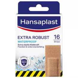 HANSAPLAST eriti vastupidavad veekindlad krohviribad, 16 tükki