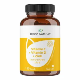 C-vitamiin + D-vitamiin + tsink Immune System Ultra kapslid, 120 tk