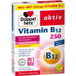 DOPPELHERZ B12 -vitamiin 250 aktiivsed tabletid, 30 tk