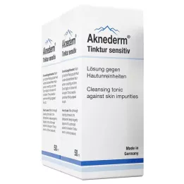 AKNEDERM Tinktuuritundlik, 2X50 ml