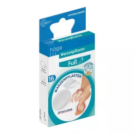 WARZENPFLASTER 2 suurust 4x1,9 cm 12x1,2 cm Höga, 16 tk