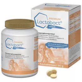 Lactobact Premium immuunne närimistabletid, 60 tk
