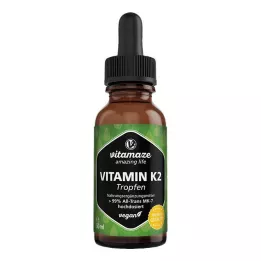 VITAMIN K2 MK7 tilgad suurtes annustes vegan, 50 ml