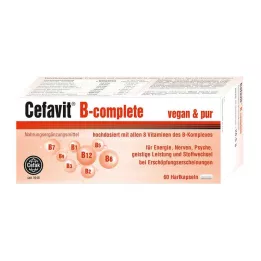 CEFAVIT B-kompleks kõvakapslid, 60 tk