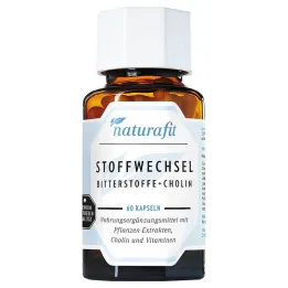 Naturafit Metabolism Bitter Substances + Koliini kapslid, 60 tk