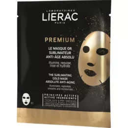 LIERAC Premium täiuslik kuldvõtmise mask, 1x20 ml