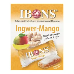 IBONS Ginger Mango Box Närimiskommid, 60 g