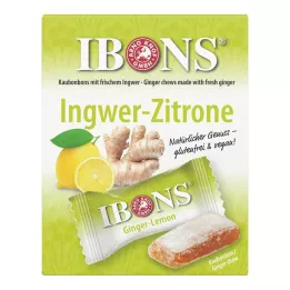 IBONS Ginger Lemon Box närimiskommid, 60 g