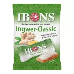 IBONS Ingveri klassikaline närimiskommide kott, 92 g