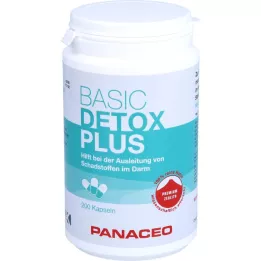 PANACEO Basic Detox Plus kapslid, 200 tk