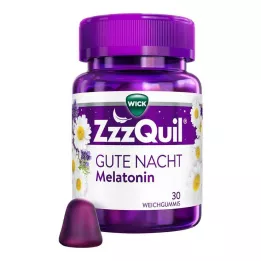 WICK ZzzQuil Good Night pehmed kummikommid, 30 tk