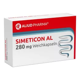 SIMETICON AL 280 mg pehmekapslid, 32 tk