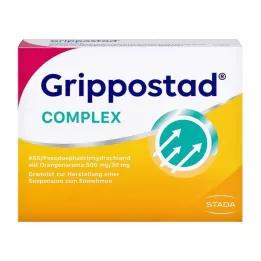 GRIPPOSTAD Kompleks ASS/Pseudoeph.500/30 mg Oranž, 20 tk