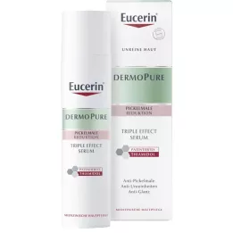 EUCERIN DermoPure kolmetoimeline seerum, 40 ml