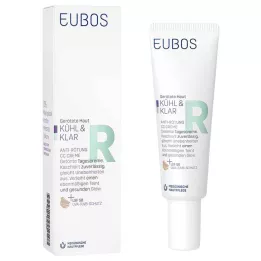 EUBOS KÜHL &amp; KLAR Punetusevastane CC Kreem LSF 50, 30 ml