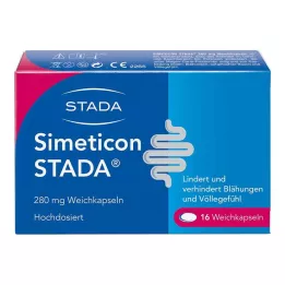 SIMETICON STADA 280 mg pehmekapslid, 16 tk