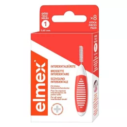 ELMEX Hambavaheharjad ISO suurus 1 0,45 mm oranž, 8 tk