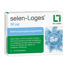 SELEN-LOGES 50 µg õhukese polümeerikattega tabletid, 60 tk
