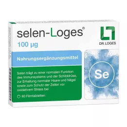 SELEN-LOGES 100 mg õhukese polümeerikattega tabletid, 60 tk