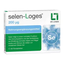 SELEN-LOGES 200 µg õhukese polümeerikattega tabletid, 60 tk