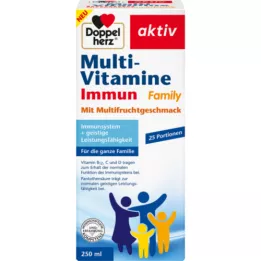 DOPPELHERZ Multi-vitamiini immuunperekonna vedelik, 250 ml