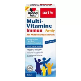 DOPPELHERZ Multi-Vitamine Immun Family vedelik, 250 ml