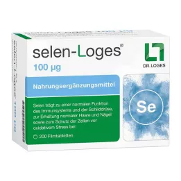 SELEN-LOGES 100 μg õhukese polümeerikattega tabletid, 200 tk