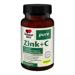 DOPPELHERZ Tsink+C puhtad kapslid, 60 tk