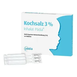Lauasool 3% inhaleeriv Pädia ampullid, 20 tk