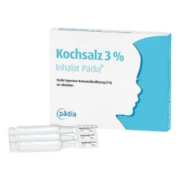 Lauasool 3% inhaleeritavad lasteampullid, 60x4 ml