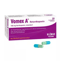 VOMEX Toimeainet prolongeeritult vabastavad kapslid, 20 tk